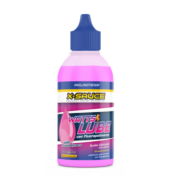 Watts Lube aceite en gel para cadenas de bicicleta, lubricante duradero y eficiente para e-bikes y condiciones extremas.