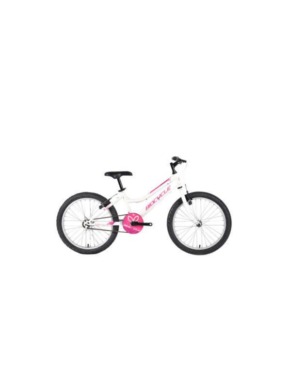 La Biocycle 20" es la bicicleta perfecta para niños que inician su aventura en el ciclismo. Con un diseño robusto y atractivo, ofrece una conducción segura y cómoda. Ideal para trayectos urbanos y aventuras al aire libre, esta bicicleta combina durabilidad y estilo en un solo producto.