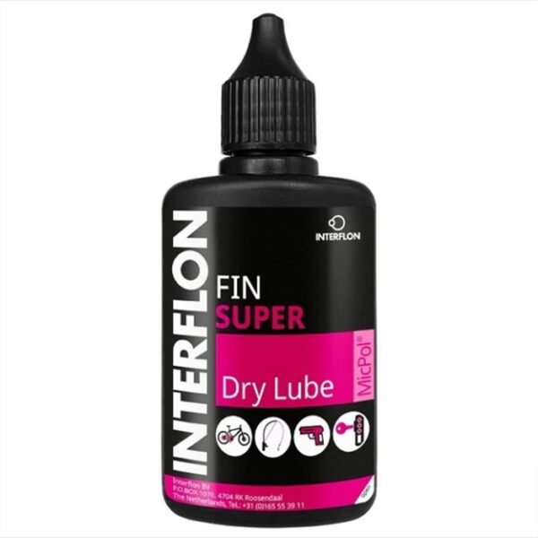 Interflon Fin Super Dry Lube 50ml: Lubricante Seco Avanzado para Bicicletas Descripción optimizada para SEO: El Interflon Fin Super Dry Lube 50ml es un lubricante seco de alta calidad diseñado para ciclistas que buscan un rendimiento excepcional en sus bicicletas, sin comprometer la limpieza ni la protección. Con su fórmula avanzada de Teflón y MicPol, este lubricante crea una capa protectora duradera que reduce la fricción y el desgaste, manteniendo las piezas de la bicicleta en condiciones óptimas durante más tiempo. Gracias a su consistencia seca, Interflon Fin Super Dry Lube no atrae polvo, arena ni suciedad, lo que lo hace ideal para condiciones de ciclismo exigentes como rutas de montaña o paseos en climas polvorientos. Además, su excelente poder de penetración permite que llegue incluso a las partes más difíciles de alcanzar, proporcionando una lubricación uniforme sin goteo ni manchas. Principales Ventajas: Lubricación seca de larga duración: No atrae polvo ni suciedad, lo que mantiene tus componentes limpios y funcionando de manera eficiente durante más tiempo. Protección avanzada contra la corrosión: Su fórmula con Teflón y MicPol protege contra la humedad y el óxido, evitando el desgaste prematuro de las piezas metálicas. Alta penetración: Penetra profundamente en las partes más difíciles de alcanzar, como los rodamientos y engranajes, asegurando una lubricación completa y uniforme. No gotea ni mancha: Ideal para mantener la bicicleta limpia, ya que el lubricante se aplica de forma precisa sin dejar residuos. Previene el óxido y el desgaste: Ayuda a disolver el óxido superficial y previene la corrosión, extendiendo la vida útil de los componentes. Resistencia al agua y temperaturas extremas: Protege tus piezas contra la humedad y evita la congelación en temperaturas bajas. Envase compacto de 50 ml: Tamaño práctico para llevar en el kit de herramientas o en el bolsillo durante tus rutas en bicicleta. Rango de temperatura de trabajo: Interflon Fin Super Dry Lube 50ml tiene un amplio rango de temperatura, funcionando eficientemente entre -43°C y +170°C, lo que lo convierte en la opción perfecta para condiciones de ciclismo extremas. Conclusión: El Interflon Fin Super Dry Lube 50ml es el lubricante ideal para ciclistas que buscan mantener sus bicicletas en excelentes condiciones, con protección duradera, sin goteo y sin suciedad. Su fórmula avanzada de Teflón y MicPol asegura una lubricación eficiente, protegiendo las piezas contra el óxido, la corrosión y el desgaste, para que disfrutes de un rendimiento superior en cada ruta.