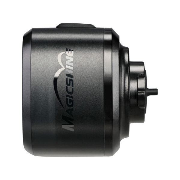 "Luz trasera Magicshine Seemee 150 V2.0, compacta y potente, con 150 lúmenes, ángulo de visibilidad de 260°, sensores inteligentes y modos adaptativos para el día y la noche."