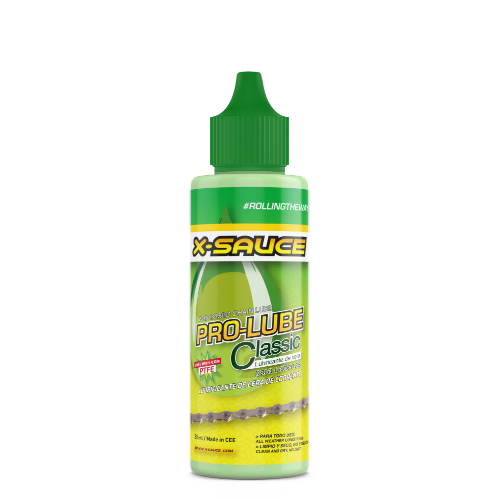 PRO-LUBE lubricante seco de cera para cadenas de bicicleta, duradero y limpio, ideal para todo tipo de climas.