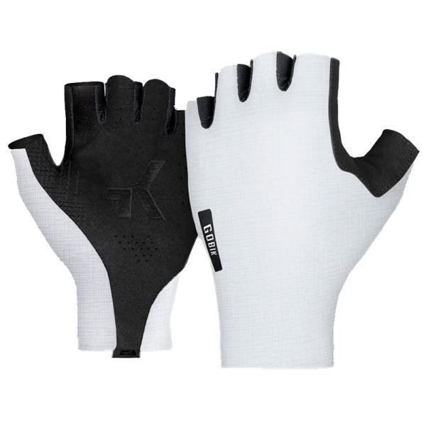Guantes ligeros y aerodinámicos, con tejido bielástico, inserciones de silicona para mayor agarre y protección contra los rayos UV, ideales para ciclismo en temperaturas cálidas.