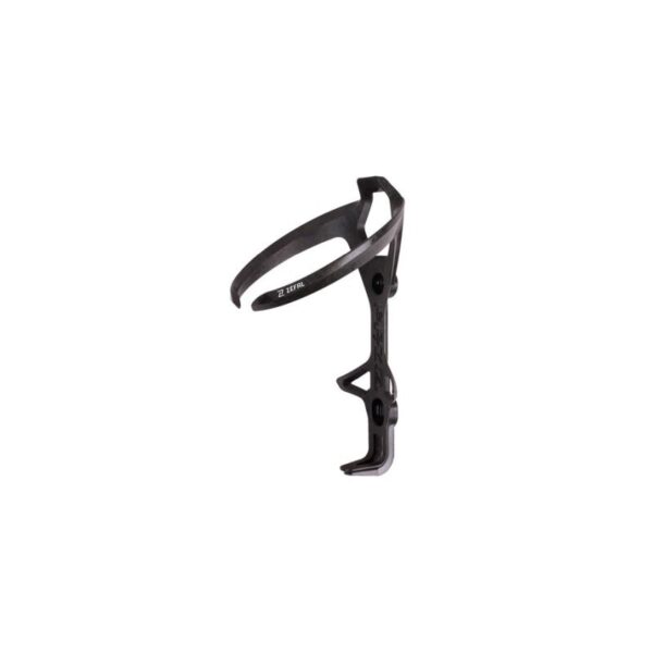 "Portabidón Zéfal Pulse L2 negro, reversible y compatible con todo tipo de cuadros y bidones estándar, ideal para ciclistas."
