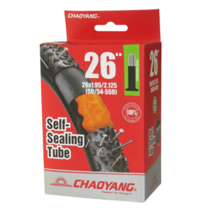 La 🛞 Cámara Antipinchazos Chaoyang 26″ x 1,95/2,125 válvula A/V 33 mm es la opción ideal para mantener tu bicicleta 🚲 en perfectas condiciones. Compatible con neumáticos de 1,95 a 2,125, esta cámara está diseñada para ofrecer una mayor resistencia a los pinchazos 💪. Su válvula A/V de 33 mm facilita un inflado rápido y seguro 🔧. ¡Disfruta de tus rutas con total tranquilidad, sabiendo que tu bicicleta está protegida! 🌟