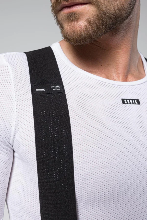 Culotte Gobik Limited 6.0 en color negro, con badana K10 y diseño ajustado, ideal para rutas de larga distancia y alto rendimiento.