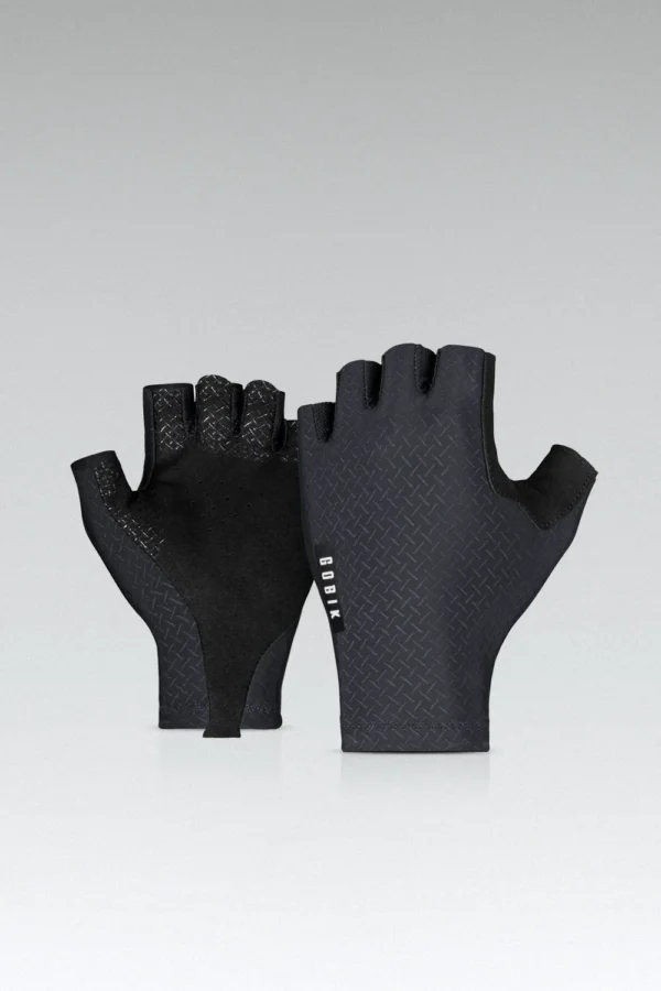 Guantes ligeros y aerodinámicos, con tejido bielástico, inserciones de silicona para mayor agarre y protección contra los rayos UV, ideales para ciclismo en temperaturas cálidas.