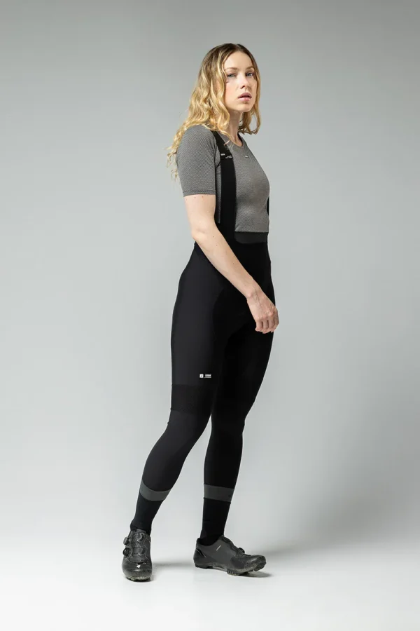 Culote técnico de ciclismo de invierno con protección térmica, transpirabilidad y resistencia al viento y agua, ideal para temperaturas entre 0-15 ºC, con badana K9 y tirantes magnéticos.