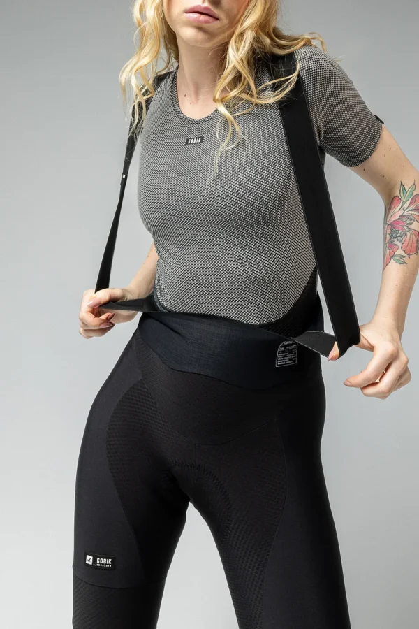Culote técnico de ciclismo de invierno con protección térmica, transpirabilidad y resistencia al viento y agua, ideal para temperaturas entre 0-15 ºC, con badana K9 y tirantes magnéticos.