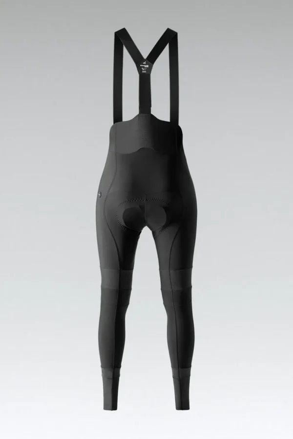 Culote técnico de ciclismo de invierno con protección térmica, transpirabilidad y resistencia al viento y agua, ideal para temperaturas entre 0-15 ºC, con badana K9 y tirantes magnéticos.