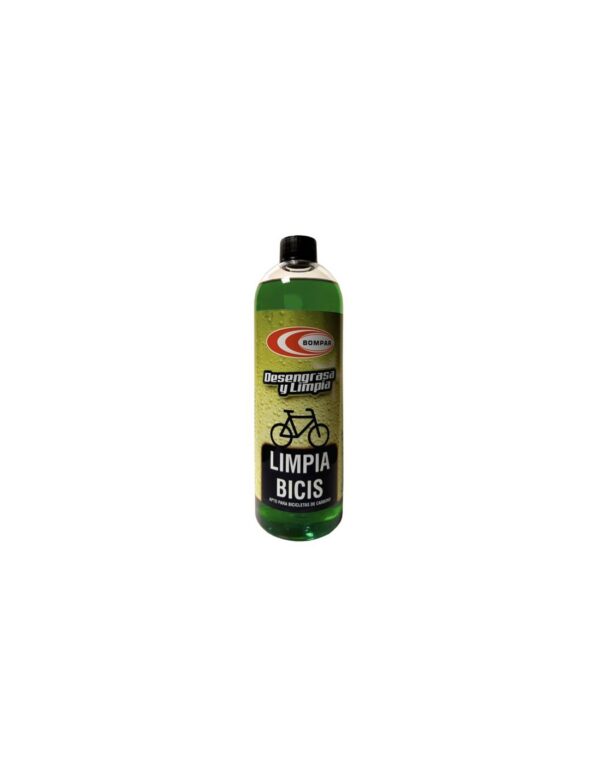 Producto utilizado para limpieza de barro, grasa y restos de residuos. No ataca a gomas, plásticos, pinturas, etc... Apto para bicicletas de carbono.