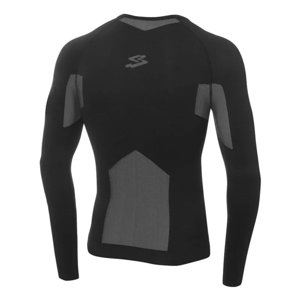 Camiseta interior Spiuk Top Ten manga larga negro