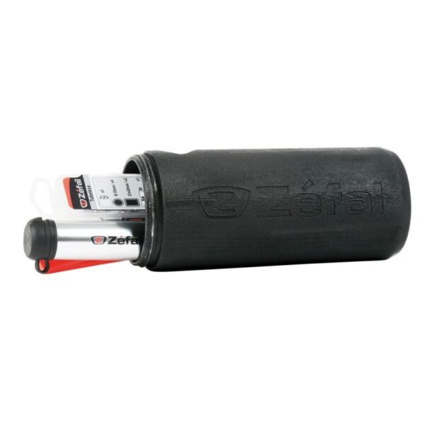 Bidón portaherramientas Zéfal Z Box Talla M, 600 cc, impermeable, compatible con portabidones, peso 80 g, material polipropileno, color negro.