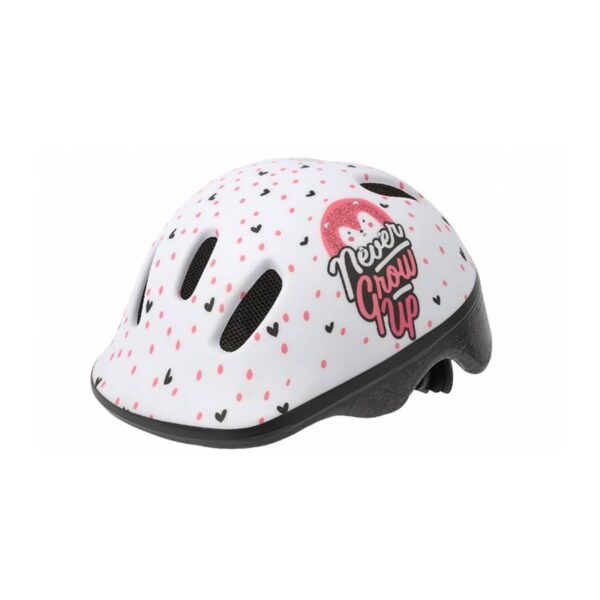 Este casco para bebé está diseñado para brindar la máxima seguridad durante los primeros paseos en bicicleta. Con una zona de protección expandida y una red anti mosquitos, el casco garantiza comodidad y protección completa. Su ajuste fácil con botón rotativo se adapta al contorno de la cabeza del bebé. Además, cumple con la norma EN 1078 para cascos de ciclismo, patines y monopatines, lo que asegura su fiabilidad. ¡Un casco ligero, bonito y seguro para el pequeño ciclista! 🌟