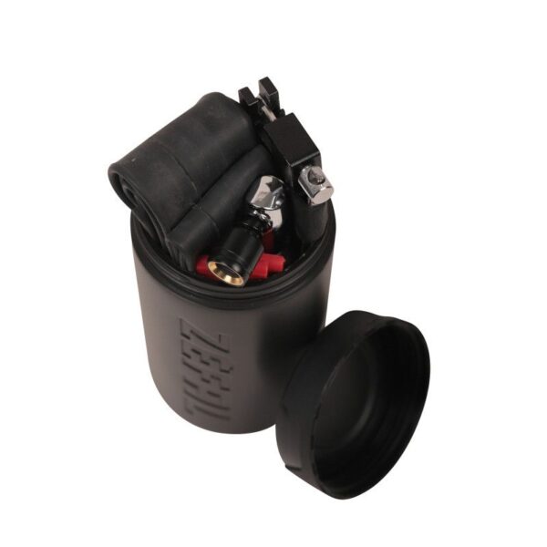Bidón portaherramientas Zéfal Z Box Talla S, 500 cc, impermeable, compatible con todos los portabidones, material polipropileno, altura 140 mm, peso 65 g, color negro.