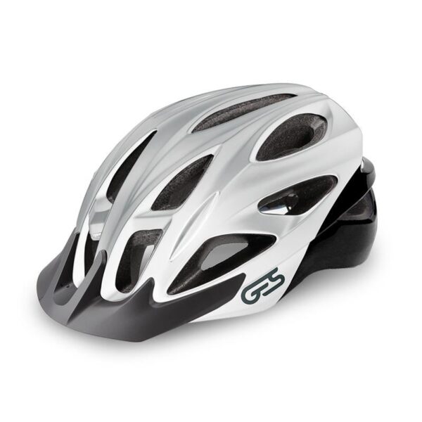 "Casco GES Revo en color negro, diseñado para ciclismo de montaña y senderismo, con estructura envolvente, ventilación avanzada y ajuste ergonómico."
