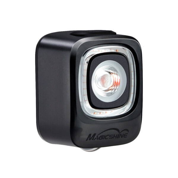 Luz trasera Magicshine Seemee 200 V3.0 para bicicleta, 200 lúmenes, LEDs COB, visibilidad de 260° y 360°, sensor de freno, USB-C, IPX6, autonomía de hasta 132 horas, peso de 40 g.