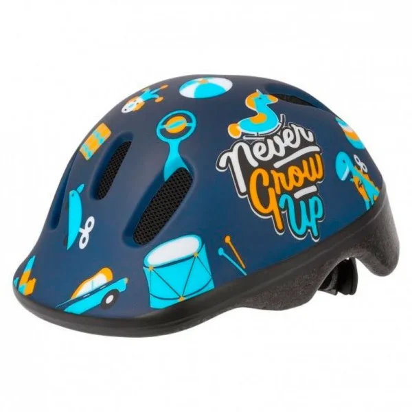 El Casco Polisport Niño XXS Baby Toys Azul es el casco ideal para los más pequeños, ofreciendo una protección segura y cómoda. Con una talla XXS (44-48 cm), este casco proporciona un ajuste perfecto para niños pequeños, asegurando su seguridad mientras exploran el mundo en bicicleta. El diseño con gráficos de juguetes lo hace atractivo y divertido, y su ventilación adecuada mantiene la cabeza fresca durante el uso. Además, su sistema de ajuste fácil y acolchado interior garantizan la comodidad de tu hijo. ¡Con el Casco Polisport Baby Toys, los niños estarán listos para sus primeras aventuras sobre ruedas con total seguridad! 🌟