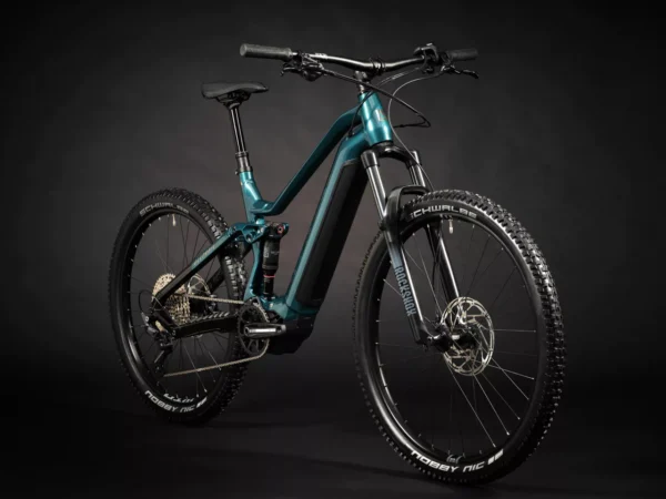 Haibike AllTrail 5 – Bicicleta eléctrica de montaña con motor Yamaha PW-S2, batería InTube 720 Wh, suspensión RockShox 140 mm y transmisión SRAM NX 11v, ideal para rutas exigentes en terrenos variados.