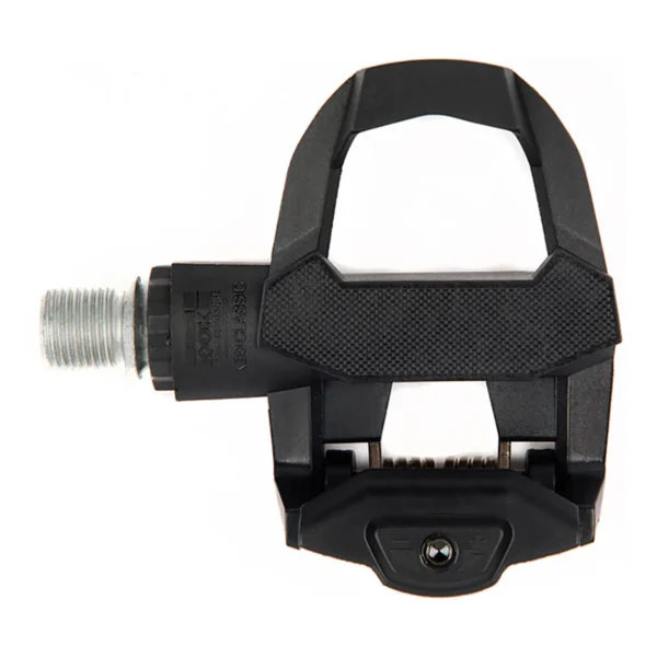Pedales Look Kéo Classic 3 negros, con cuerpo de composite, eje de Chromoly, ajuste de tensión y superficie de contacto de 400 mm², ideales para ciclismo de carretera.