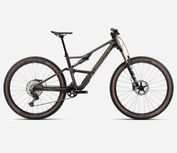 "Orbea Occam OMR – Bicicleta de Trail con cuadro de carbono, suspensión Fox Factory y transmisión Shimano XT."