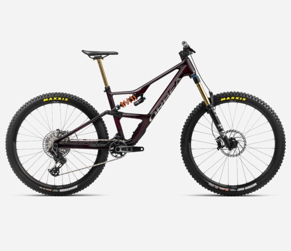 "Orbea Occam OMR – Trail bike con transmisión electrónica SRAM AXS, suspensión Fox Factory Kashima y ruedas Oquo."