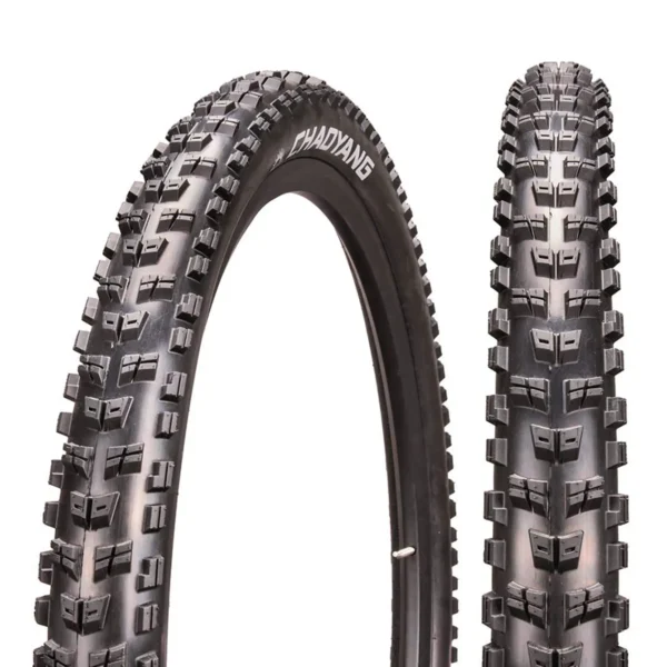 "Cubierta Chaoyang Rock Wolf 27.5" 3C AM Tubeless Ready, diseñada para All Mountain con excelente agarre, durabilidad y control en terrenos difíciles."