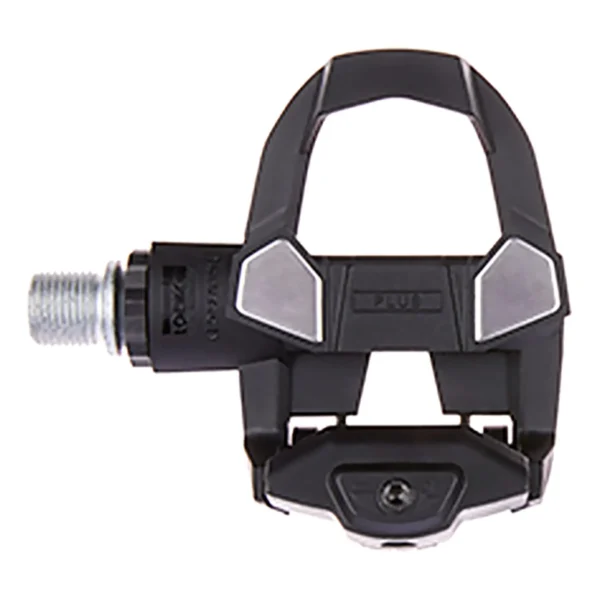 Pedales Look Kéo Classic 3 Plus negros, con cuerpo de composite, lámina de acero inoxidable, eje de Chromoly, ajuste de tensión y superficie de contacto amplia, ideales para ciclismo de carretera.