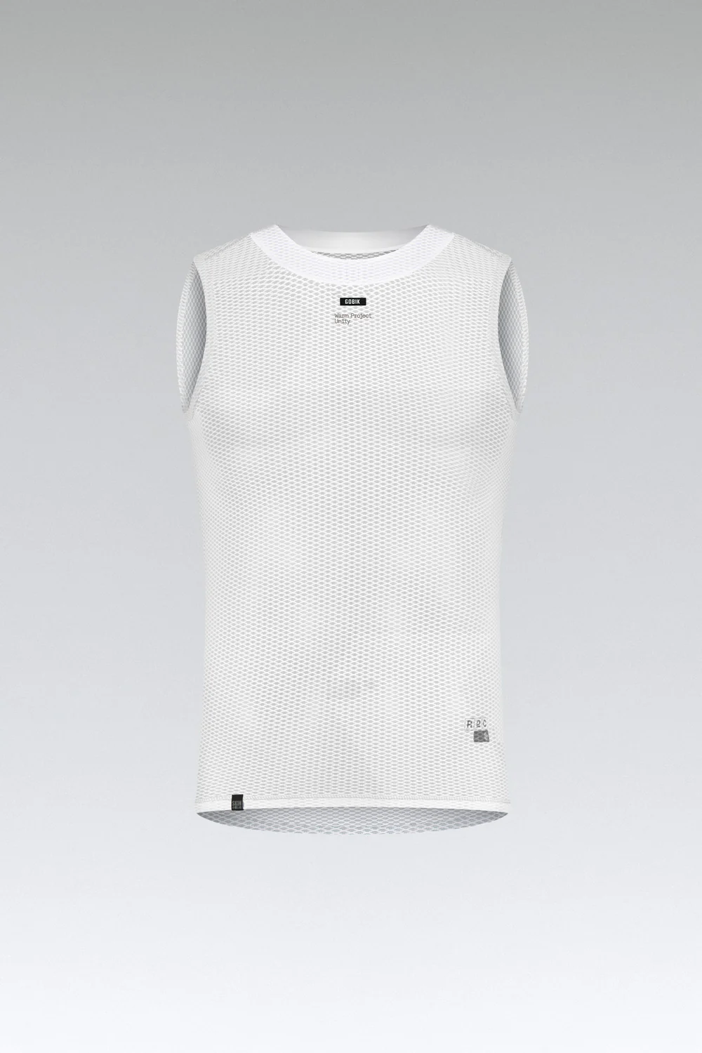 "Camiseta Interior Second Skin Hombre ultraligera, con ajuste segunda piel, tejido Silky 3D, costuras planas y cuello suave al tacto, ideal para ciclistas en condiciones cálidas."