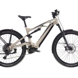Bicicleta eléctrica Bianchi e-Vertic FT-Type con motor Bosch Performance Line CX, batería Bosch Powertube 750Wh, suspensión RockShox y transmisión Sram SX Eagle