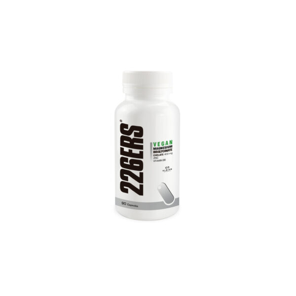 Suplemento Vegan Magnesium Bisglycinate 226ERS - Magnesio vegano para deportistas