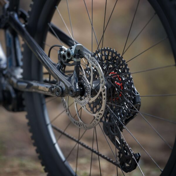 “Cuadro Amflow PL Carbon Pro 800 Wh negro cósmico de bicicleta eléctrica de montaña e-MTB Enduro”