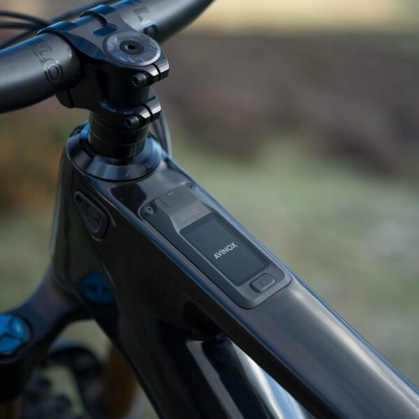 “Cuadro Amflow PL Carbon Pro 800 Wh negro cósmico de bicicleta eléctrica de montaña e-MTB Enduro”