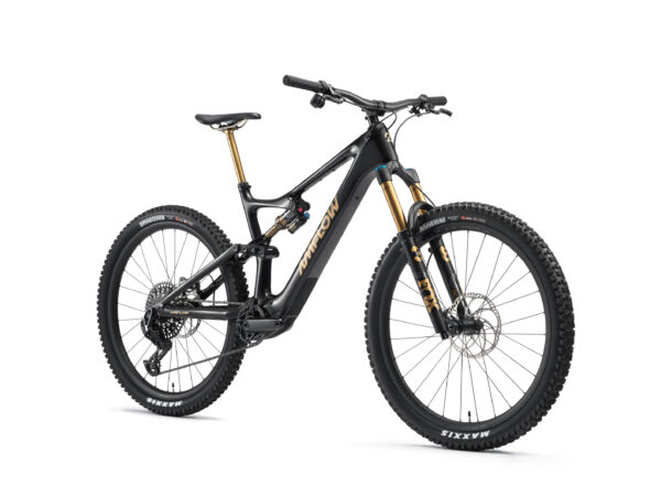 “Cuadro Amflow PL Carbon Pro 800 Wh negro cósmico de bicicleta eléctrica de montaña e-MTB Enduro”