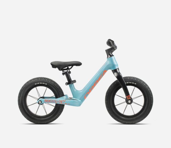 "Especificaciones técnicas de la bicicleta infantil Orbea MX12 Magnesium 2021, incluyendo cuadro, horquilla, manillar, ruedas y componentes, diseñada para niños con enfoque en seguridad y comodidad."