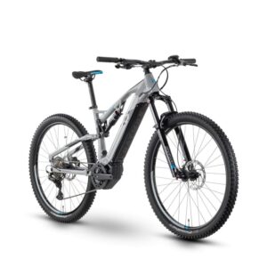 Bicicleta eléctrica MTB 29 Raymon FullRay 130E 5.0 con motor Yamaha PW-ST 70 Nm y batería 500 Wh. Doble suspensión 130 mm para trail y montaña.