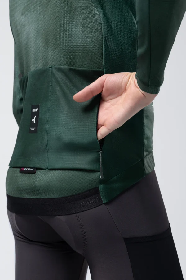 Chaqueta térmica Gobik Skimo Pro 2.0 para ciclismo de invierno con membrana Polartec® y ajuste Perfect Fit.