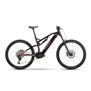 La Raymon TrailRay 150 Pro es una bicicleta eléctrica de montaña (e-MTB) diseñada para riders que buscan un rendimiento de primer nivel, una suspensión superior y la máxima potencia en cualquier tipo de terreno. Con el motor Yamaha PW-X3 de 85 Nm, una batería gigante de 800 Wh, suspensiones RockShox de gama alta y un montaje SLX de 12 velocidades, esta bicicleta está creada para quienes exigen control, estabilidad y potencia sin compromisos.