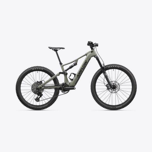 Bicicleta eléctrica Amflow PR Carbon 800 Wh con batería extraíble y motor Avinox M2 para enduro