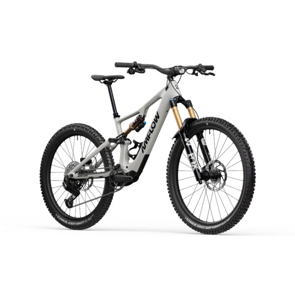 Bicicleta eléctrica Amflow PX Pro Carbon 700 Wh enduro con motor Avinox M2S 150 Nm y suspensiones FOX