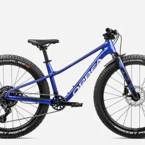 La Orbea Kimu 24 H10 no es una bicicleta infantil básica. Es una auténtica bicicleta de montaña diseñada para jóvenes ciclistas que quieren montar de verdad.
