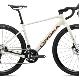 Descubre la Orbea Terra H50 2027, una bicicleta gravel de aluminio con horquilla de carbono, transmisión Shimano CUES 2x10 y frenos hidráulicos.