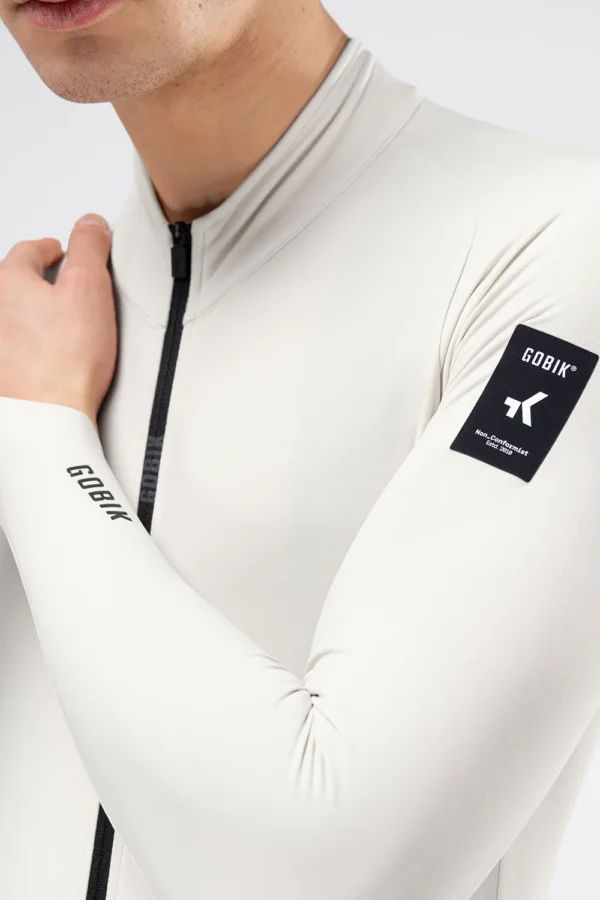 Maillot manga larga Gobik Pacer Solid 2.0 hombre Crepe para ciclismo de entretiempo