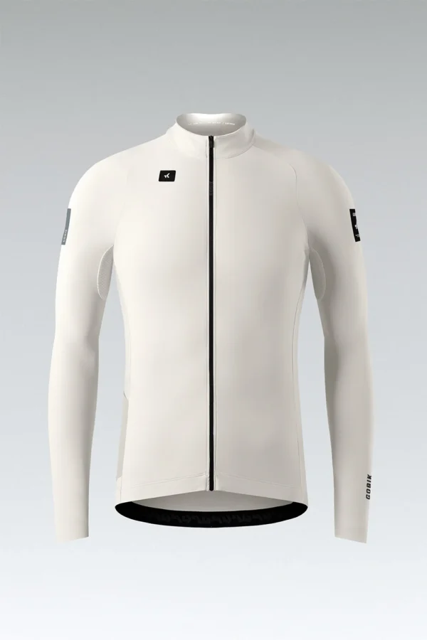 Maillot manga larga Gobik Pacer Solid 2.0 hombre Crepe para ciclismo de entretiempo