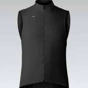 Chaleco cortaviento Gobik Prime hombre Ink Black ultraligero para ciclismo